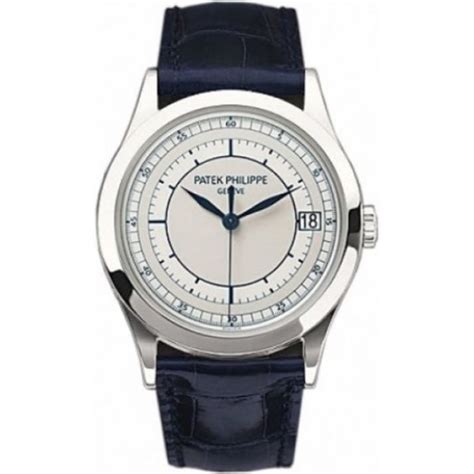 patek philippe calatrava 18kt white gold mens watch 5296g|calatrava reference 5296g.